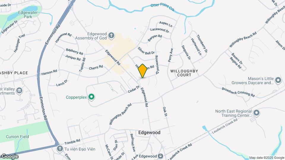 2211 Rosewood Dr Map and Location Details
