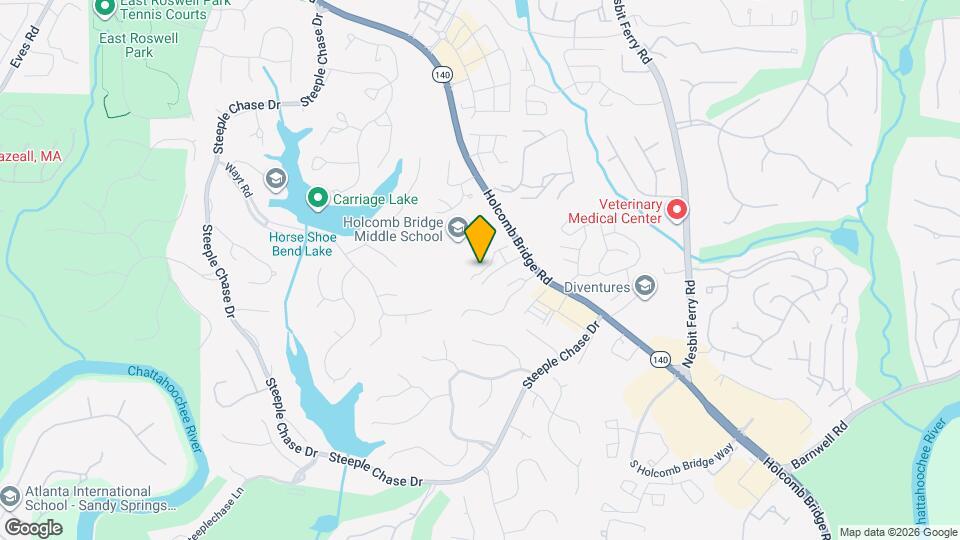 2600 Holcomb Springs Dr Map and Location Details