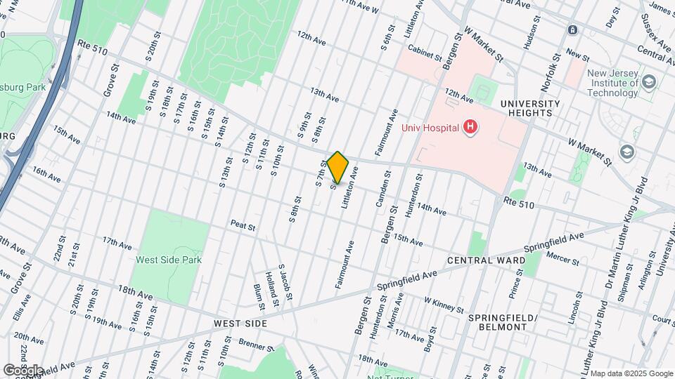 284 S 6th St Mapa y Detalles de la Ubicación