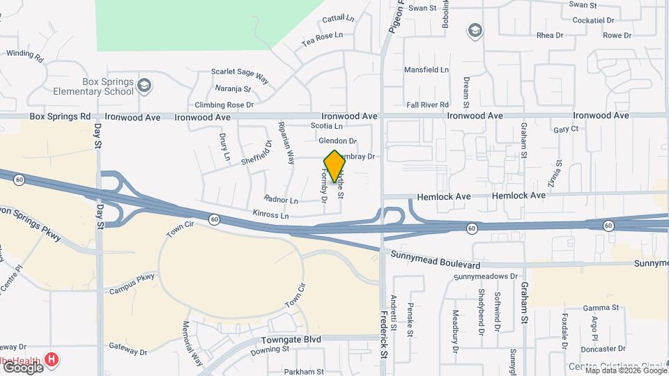 12257 Hythe St Map and Location Details