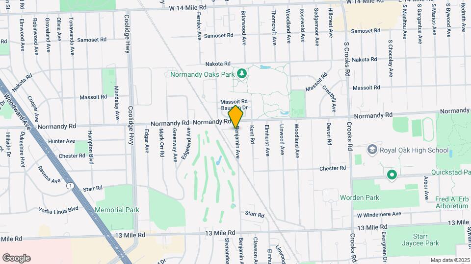 4103 Benjamin Ave Map and Location Details