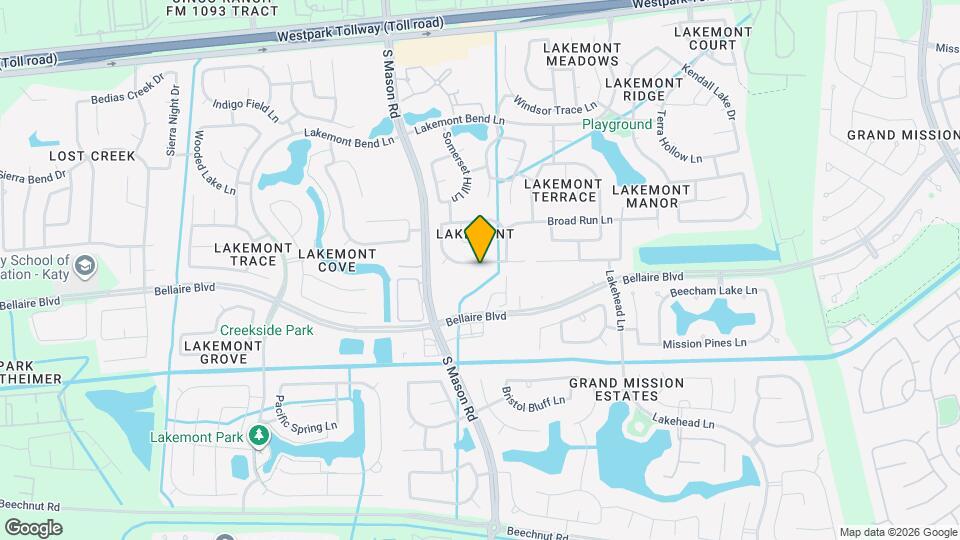 20503 Hidden Point Ln Map and Location Details