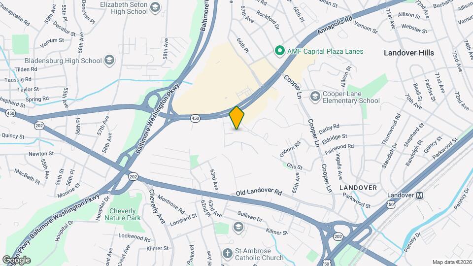 3603 Pogonia Ct Mapa y Detalles de la Ubicación