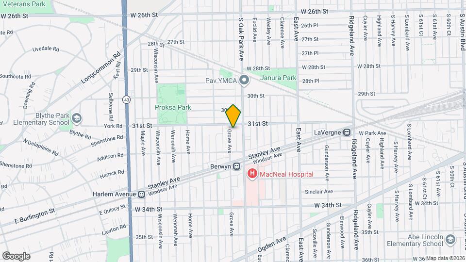 3109 Grove Ave Map and Location Details