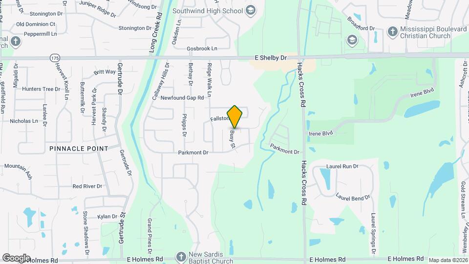 7837 Pinefrost Ln Mapa y Detalles de la Ubicación