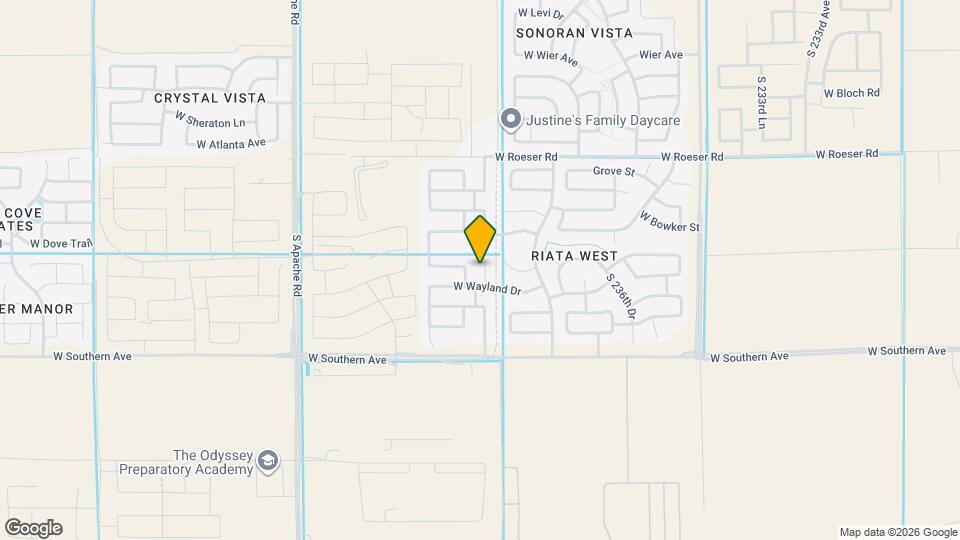 5658 S 239th Dr Map and Location Details