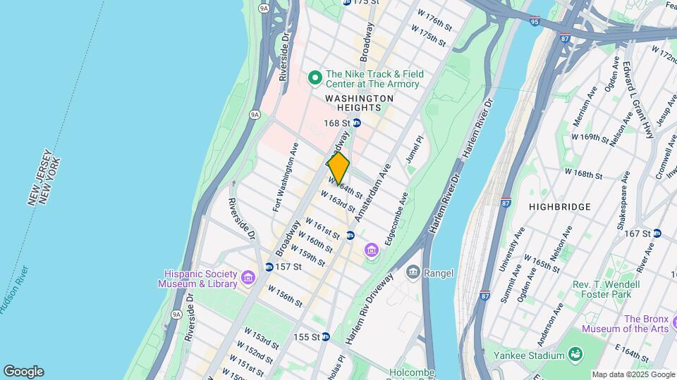 548 W 164th St Map and Location Details