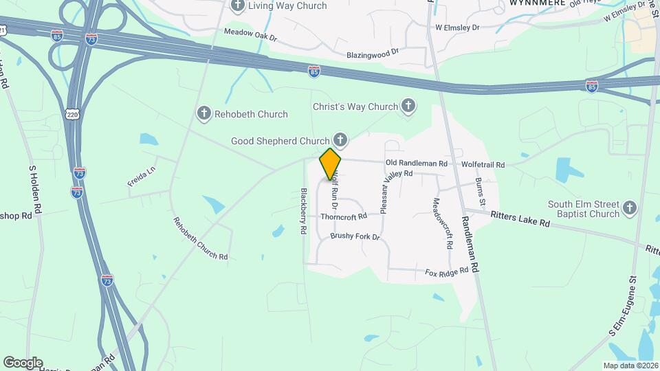 4404 Wolf Run Dr Mapa y Detalles de la Ubicación