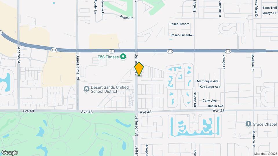 Indian Wells RV Resort Map and Location Details