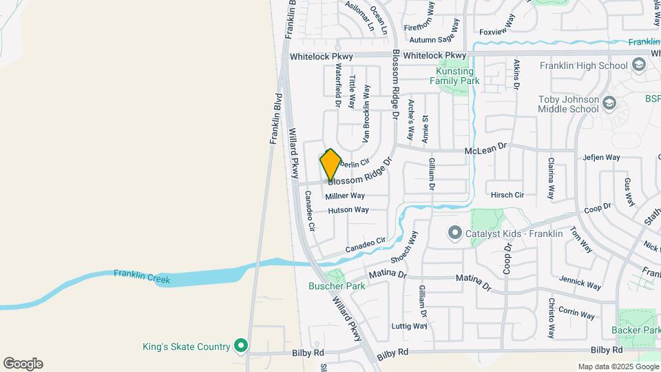 10225 Blossom Ridge Dr Map and Location Details