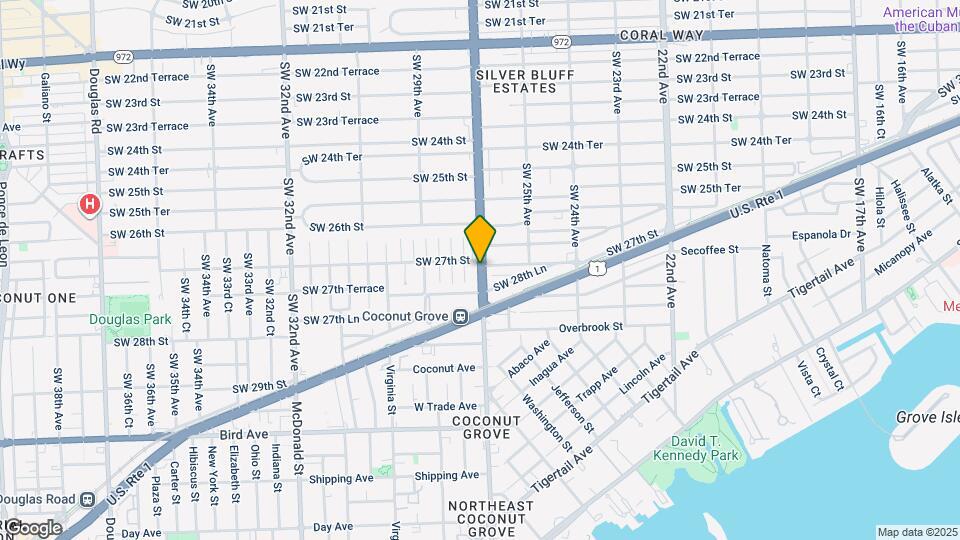 2700 SW 27th Ave Map and Location Details