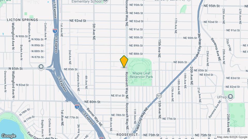 860 NE 85th St Map and Location Details