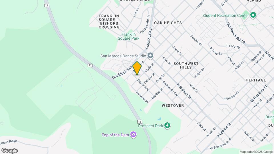 1414 Clyde St Map and Location Details