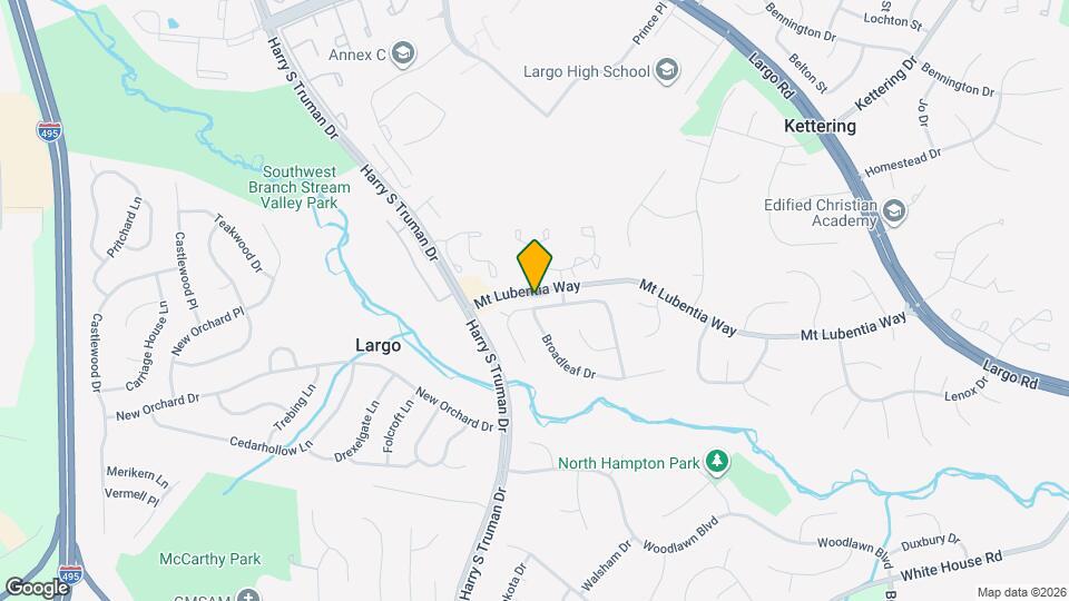 732 Narrowleaf Dr Map and Location Details