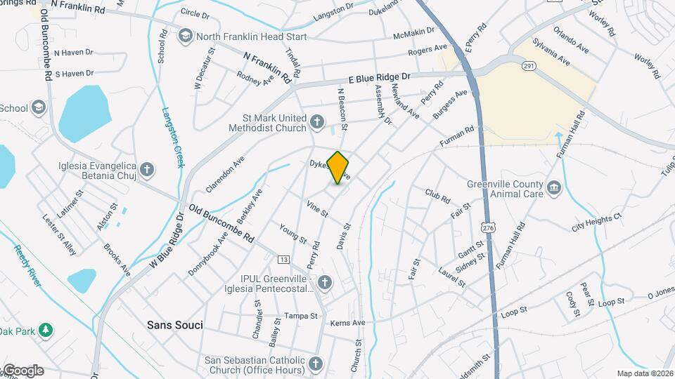 305 Perry Rd Map and Location Details