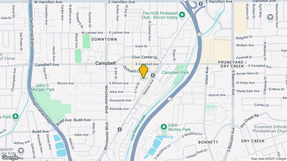 110 S 1st St Map and Location Details