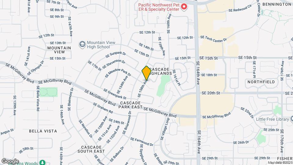 15614 SE Meadow Park Cir Map and Location Details