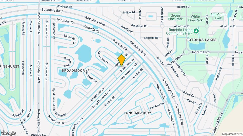 272 Broadmoor Ln Map and Location Details