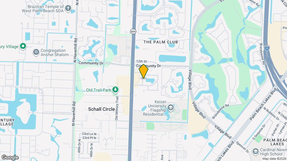 4405 Woodstock Dr Map and Location Details