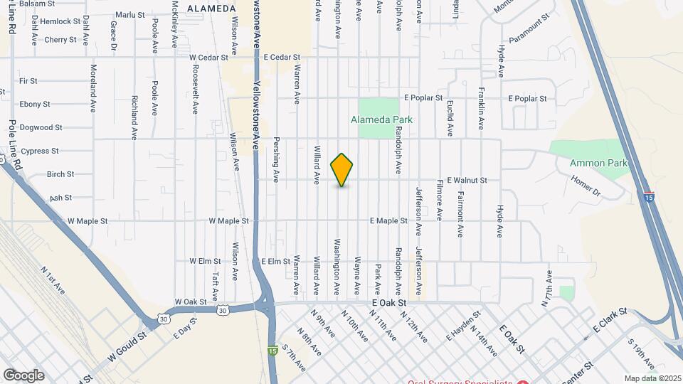 366 Washington Ave Map and Location Details