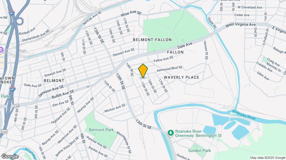 1016 15th St SE Map and Location Details