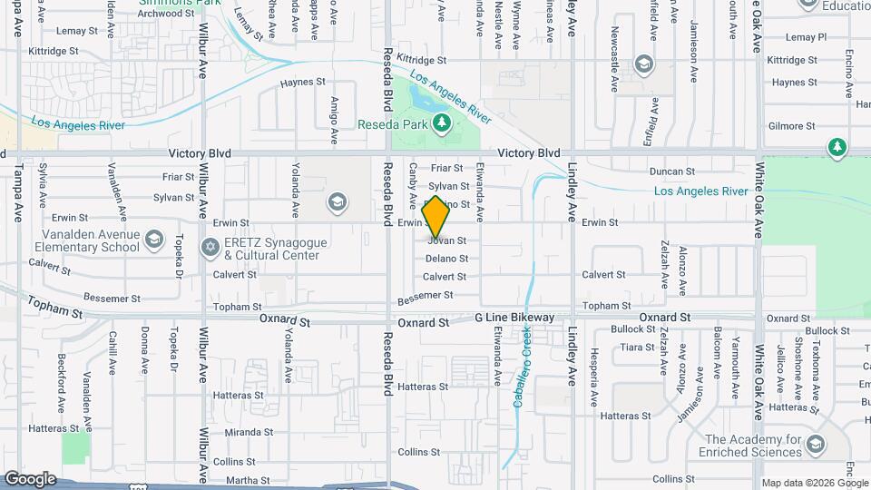 18400 Jovan St, Unit 18398 Map and Location Details