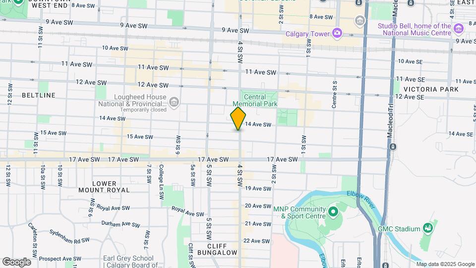 1409 14th St SW Map and Location Details