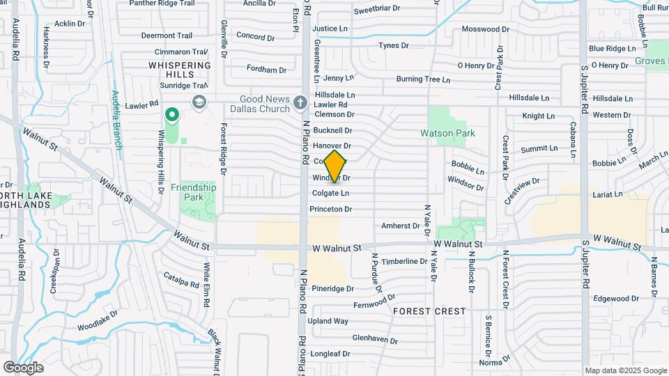 4317 Colgate Ln Map and Location Details