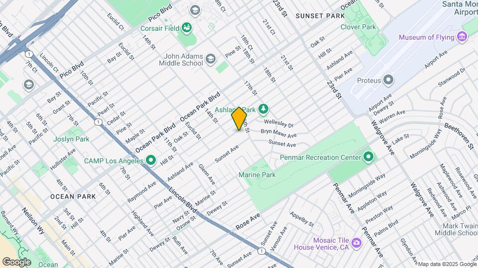 1420 Ashland Ave Map and Location Details