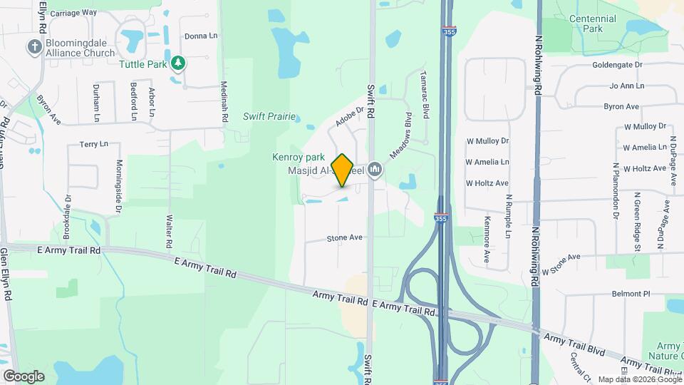 2137 W Silverleaf Ln Map and Location Details