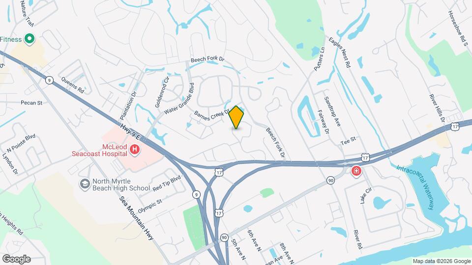 4497 Little River Inn Ln Map and Location Details