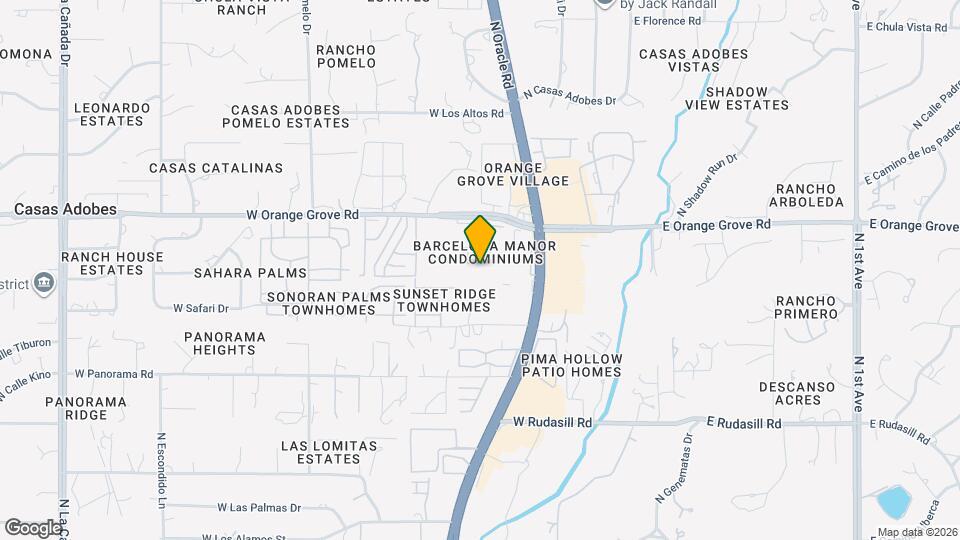 6312 N Barcelona Ln Map and Location Details