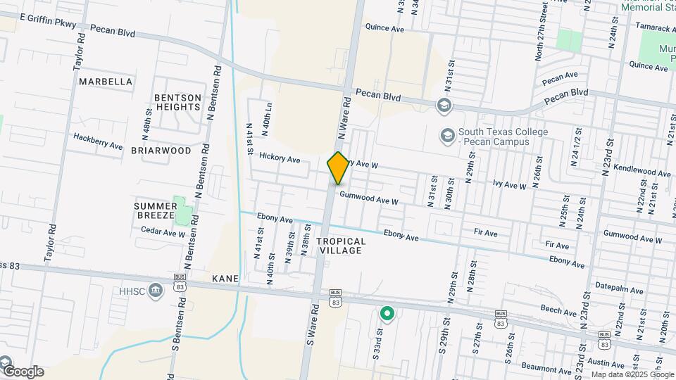 3620 Gumwood Ave Map and Location Details