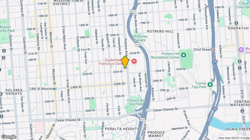 2700-2710 23rd St Mapa y Detalles de la Ubicación