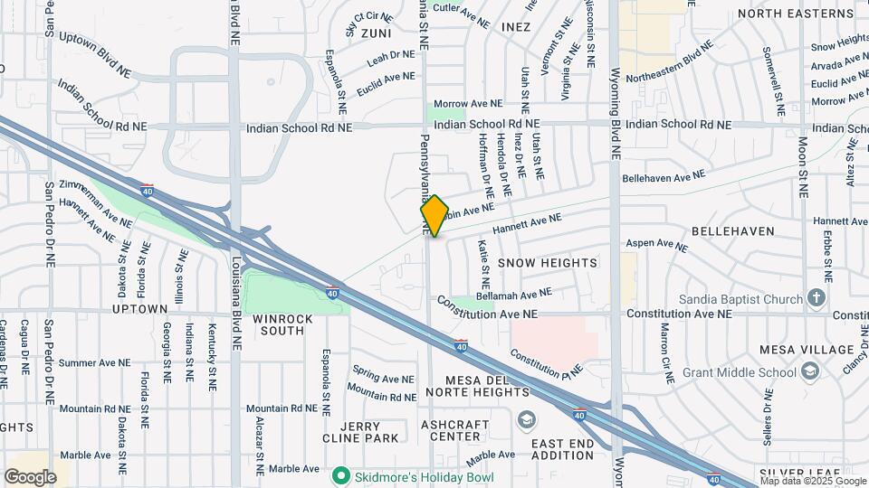 1418 Pennsylvania St NE Map and Location Details