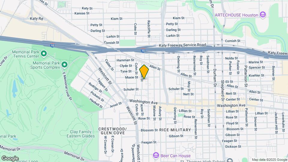 1410 Knox St Map and Location Details