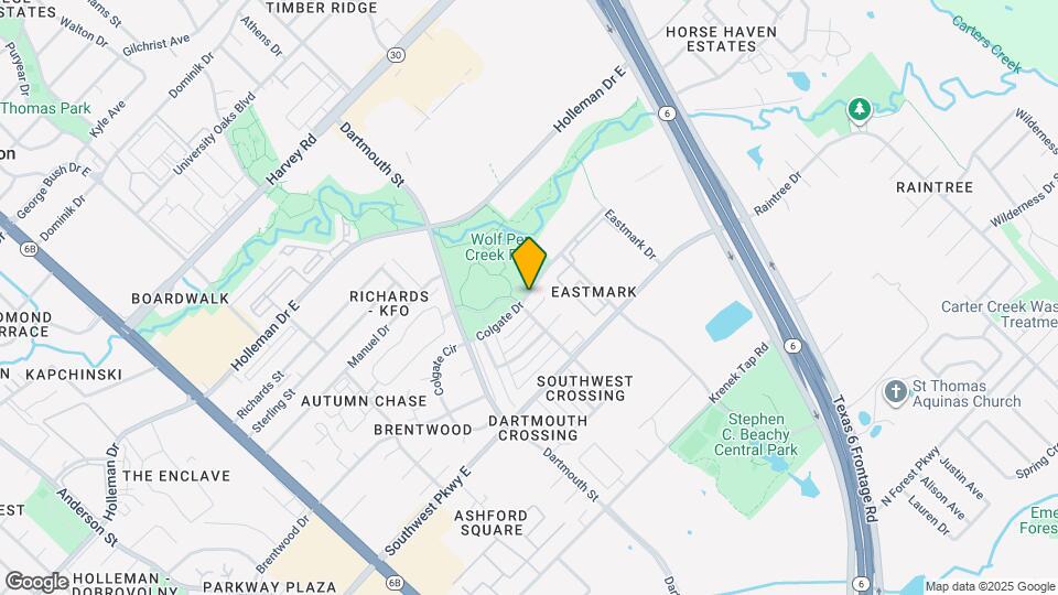 2015 Colgate Dr Mapa y Detalles de la Ubicación