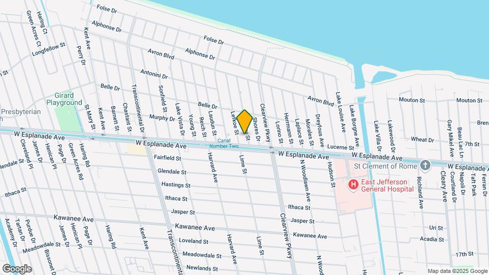 4412 Tabony St Map and Location Details