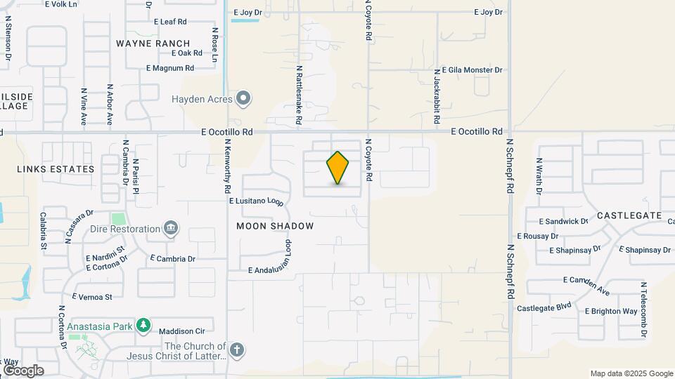 2457 E Meadow Creek Way Map and Location Details