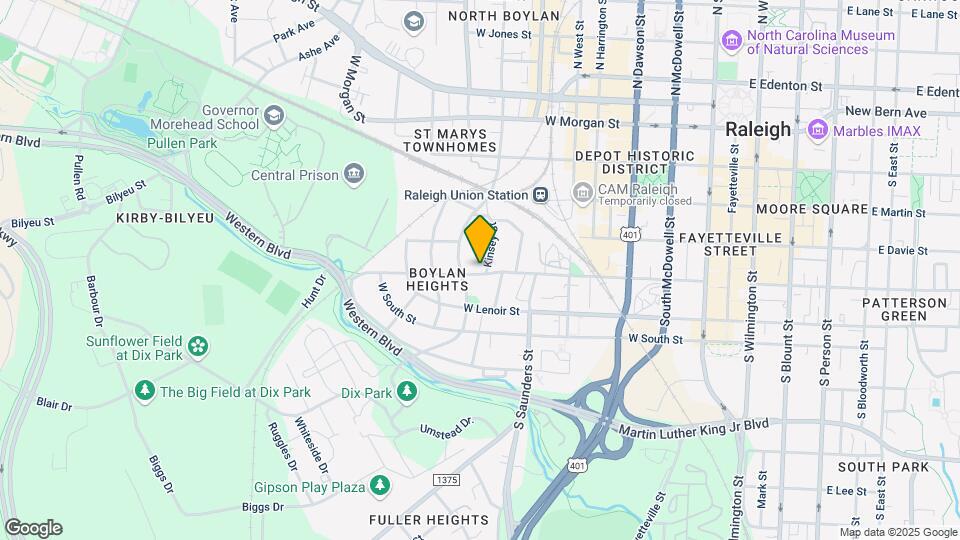 728 Cabarrus St Mapa y Detalles de la Ubicación