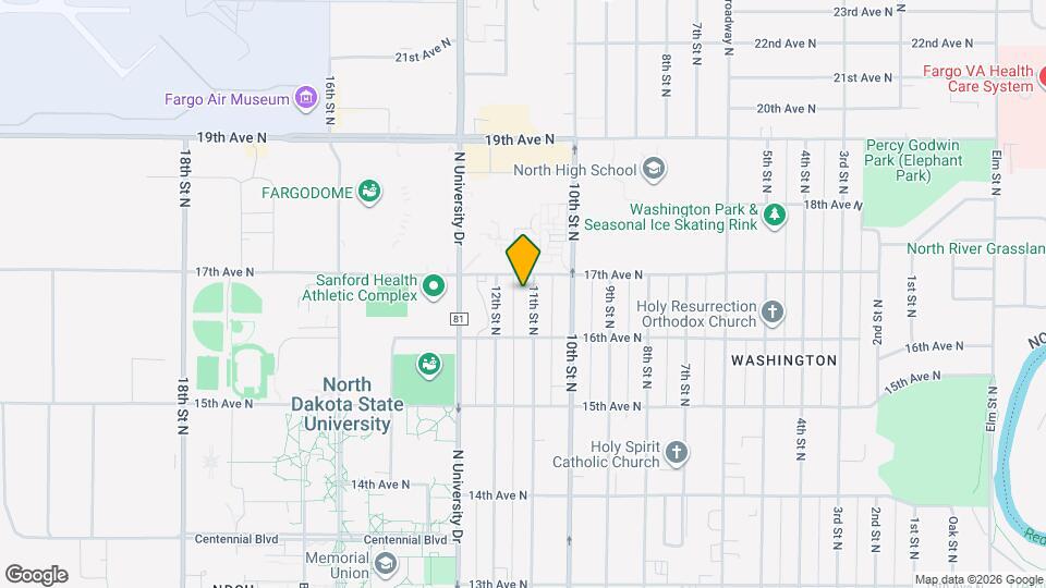 1630 11th St N Map and Location Details