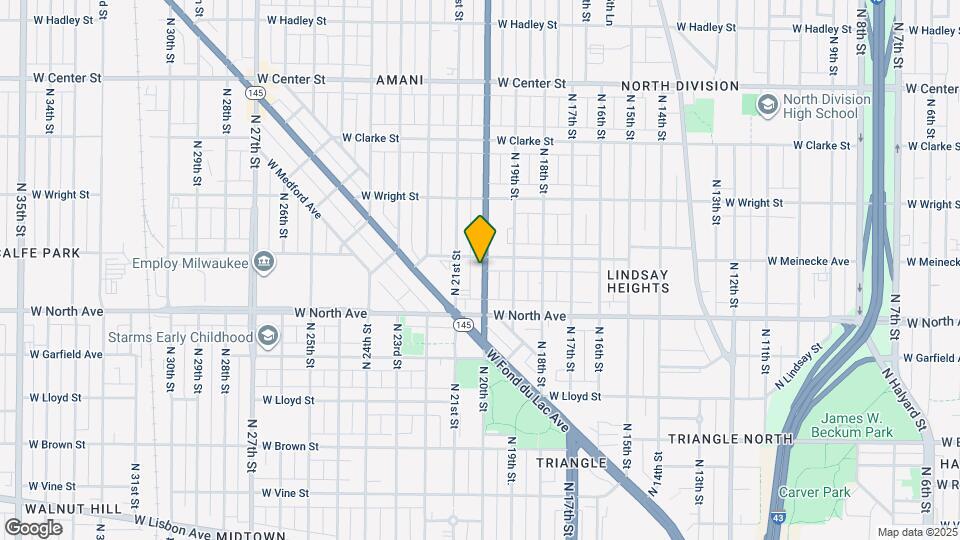 2365-2365A N 20th St. Map and Location Details