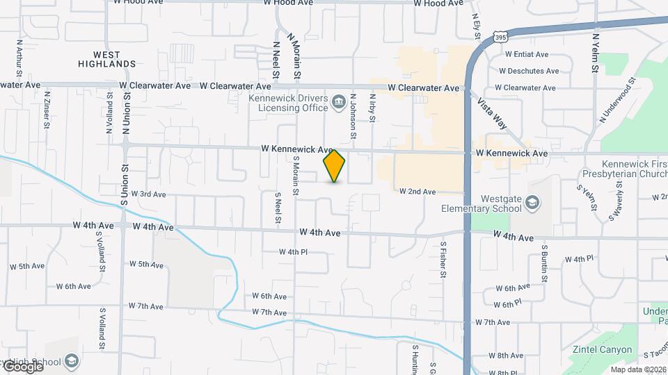 3315 W 1st Pl Mapa y Detalles de la Ubicación