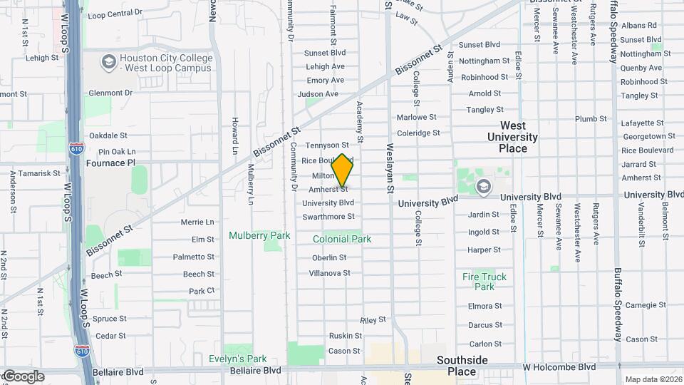 4127 Amherst St Map and Location Details
