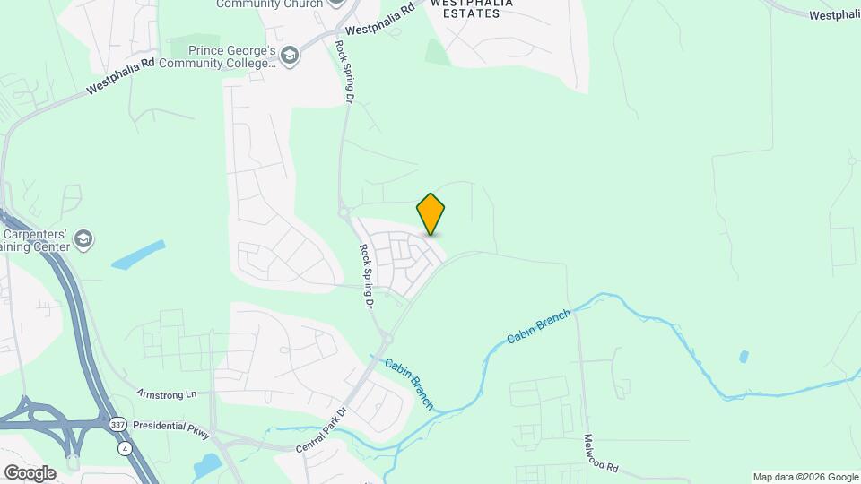 9724 Glassy Creek Way Map and Location Details