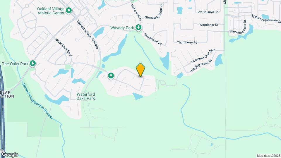 3107 Wandering Oaks Dr Map and Location Details