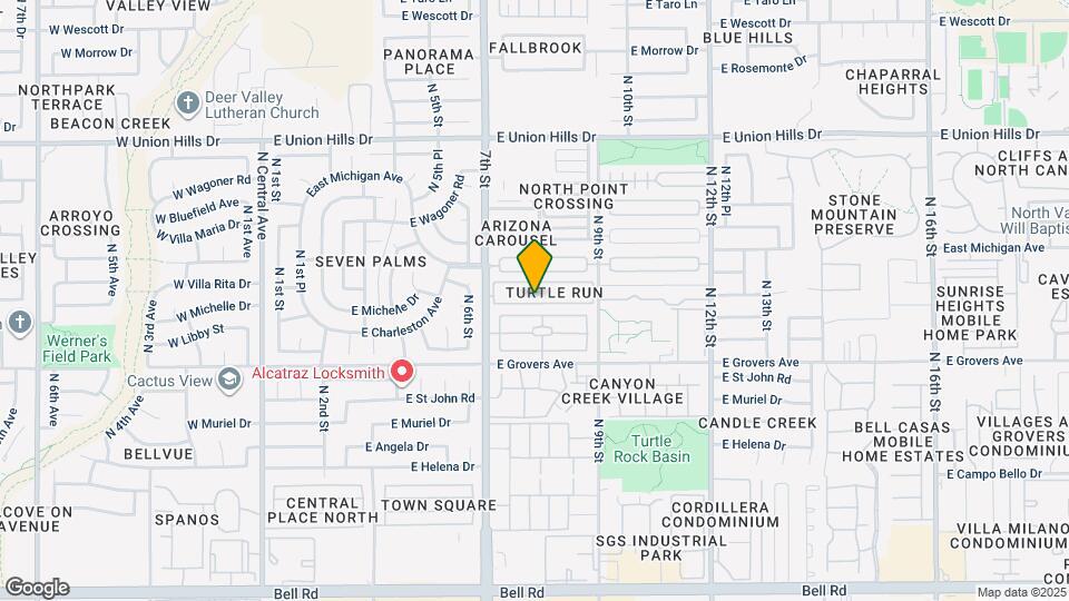774 E Morningside Dr Map and Location Details