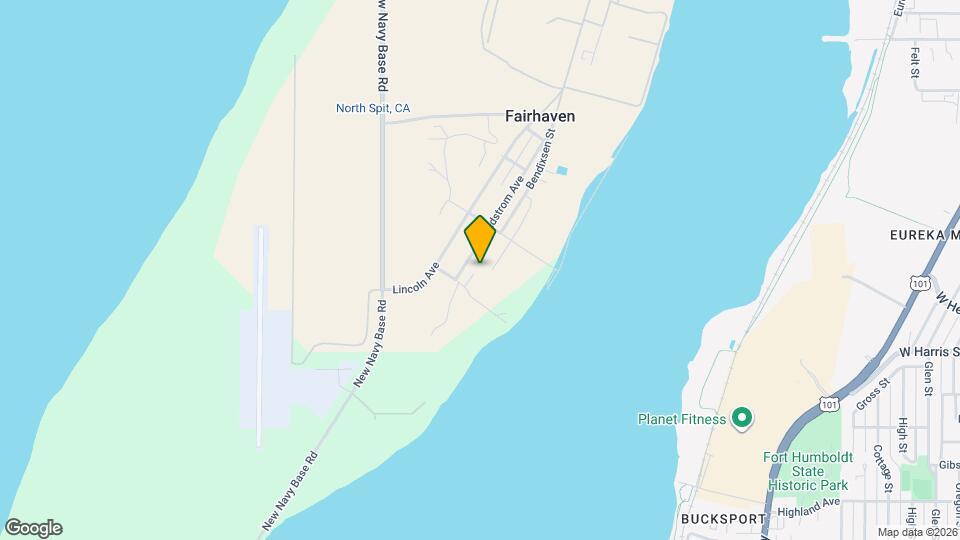 2614 Broadway St Map and Location Details