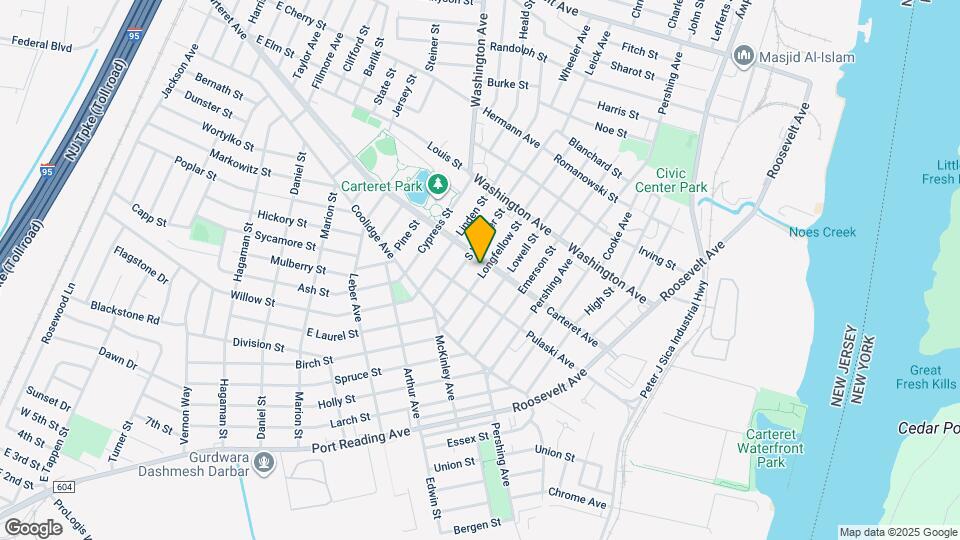 119 Carteret Ave, Unit 629 Map and Location Details