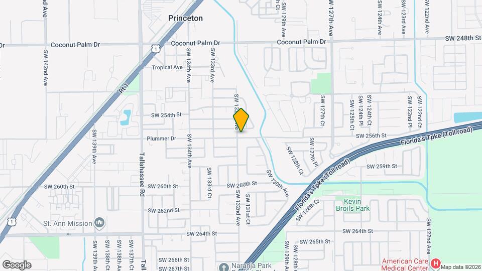 13163 SW 256th St, Unit 140S Map and Location Details